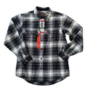 NWT - ORVIS - Heavy Flannel button up shirt/Jacket; Size Medium, 100% Cotton